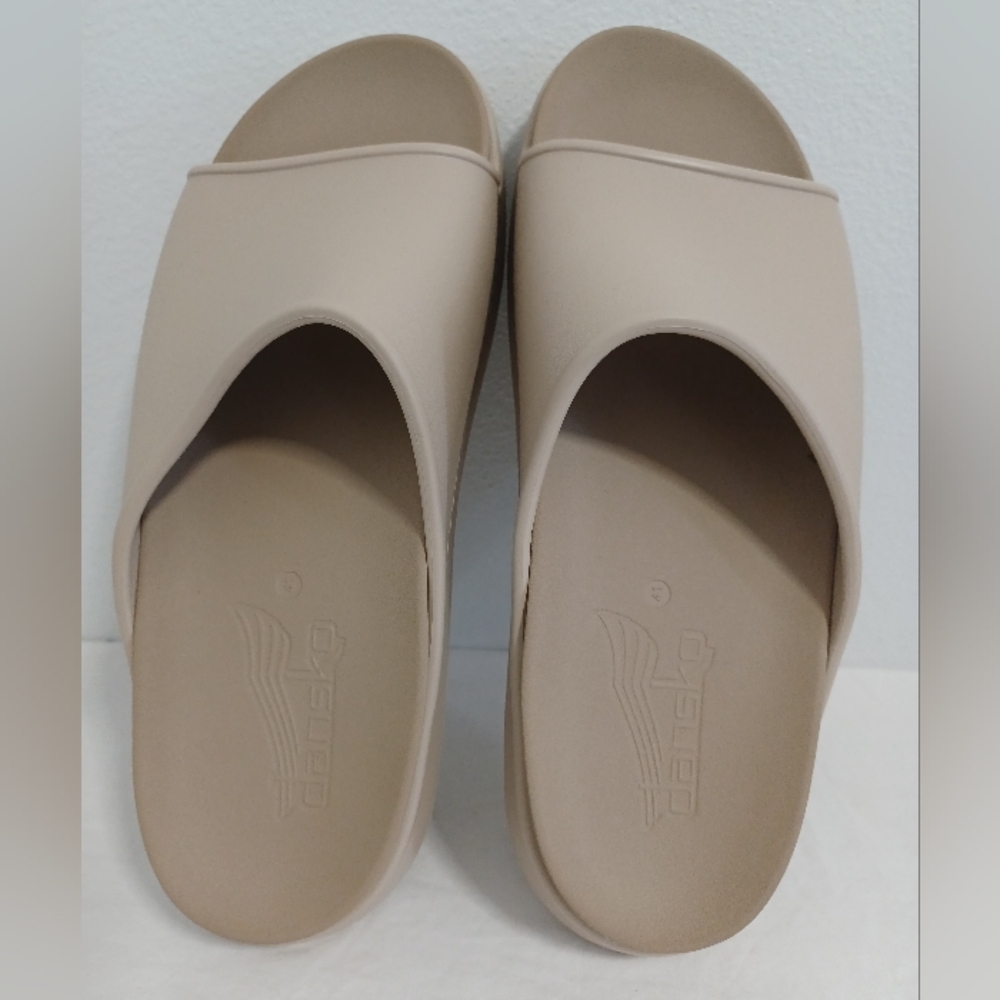 Dansko Devyn Slide Comfort Sandals Cream Women's Size 41 - Picture 6 of 11
